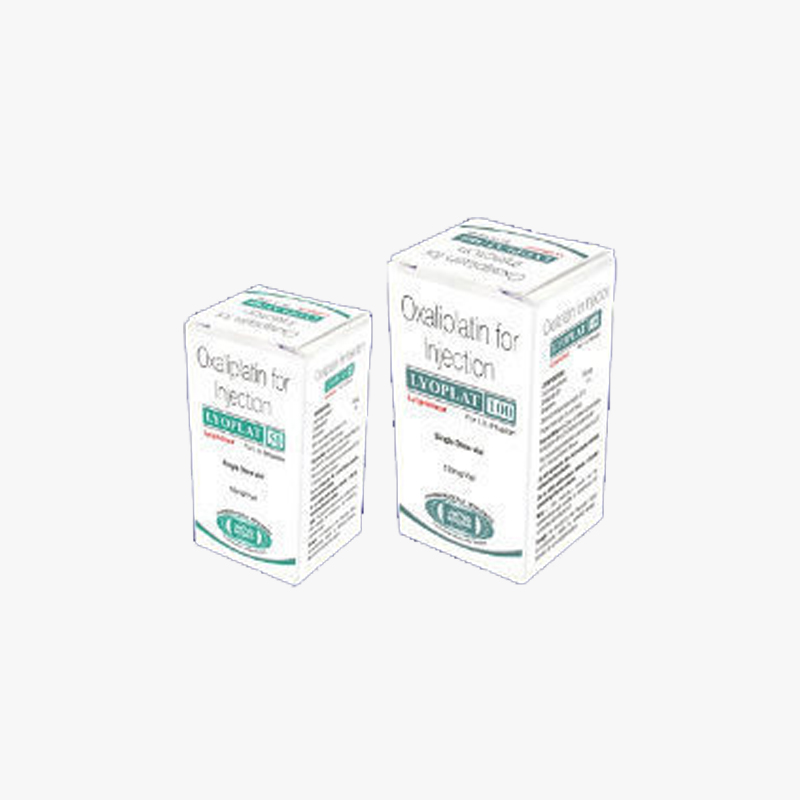Lyophilized Oxaliplatin Injection 50 & 100mg